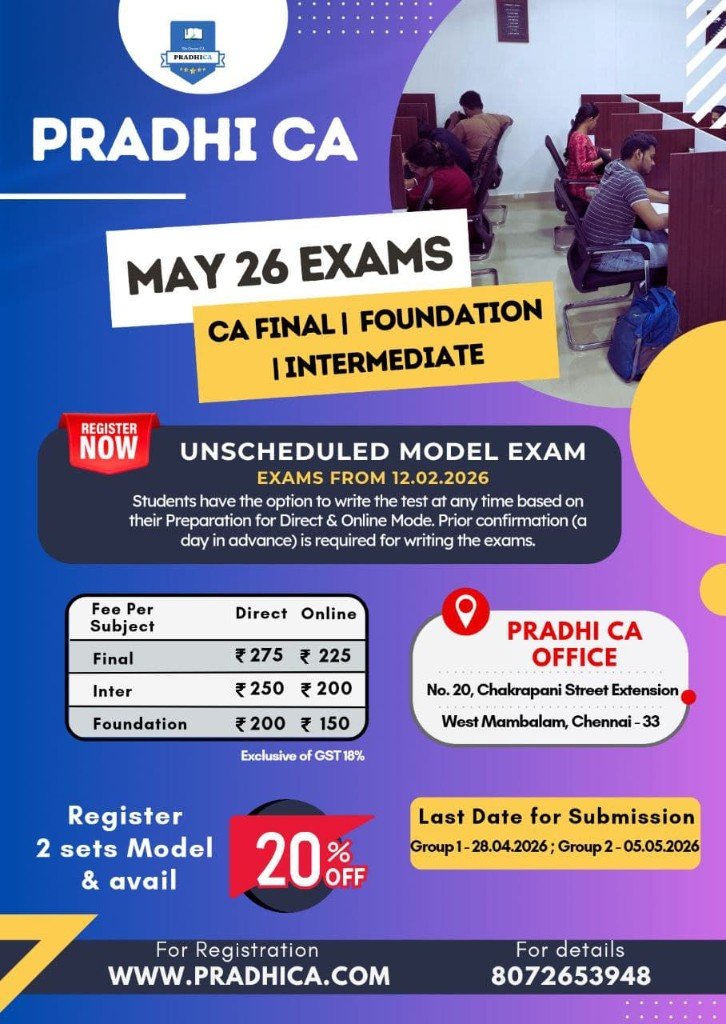Rapid Revision Test Series May 2026